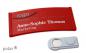 Preview: Namensschild polar® 30 "color-complete" rot