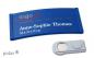 Preview: Namensschild polar® 30 "color-complete" blau