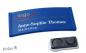 Preview: Namensschild polar® 30 "color-complete" blau