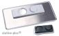 Preview: Namensschild aluline-plus® 38 "system" silber matt