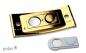 Preview: Namensschild polar® 30 "classic-clear" gold