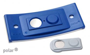 Namensschild polar® 35 "color-complete" blau