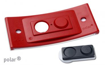Namensschild polar® 35 "color-complete" rot