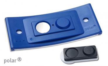 Namensschild polar® 35 "color-complete" blau