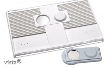 Namensschild vista® 60 "classic" reinweiß
