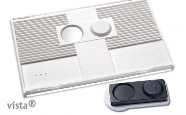 Namensschild vista® 60 "classic" reinweiß