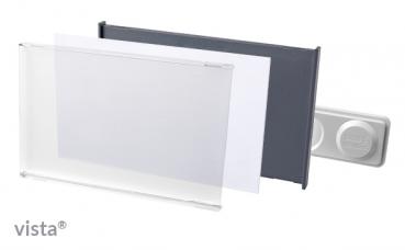 Namensschild vista® 50 "classic" anthrazit