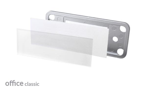 Namensschild office 40 "classic" edelstahl
