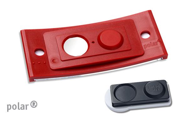 Namensschild polar® 30 "color-complete" rot