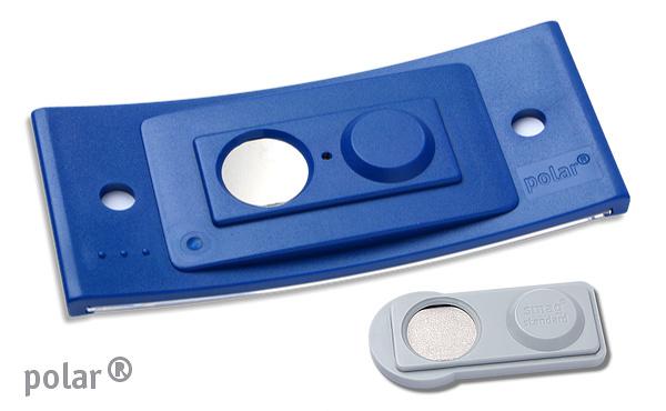 Namensschild polar® 35 "color-complete" blau