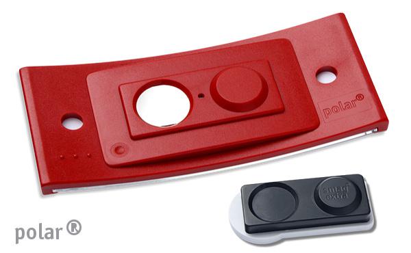 Namensschild polar® 35 "color-complete" rot