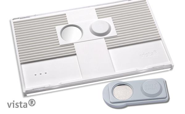 Namensschild vista® 60 "classic" reinweiß