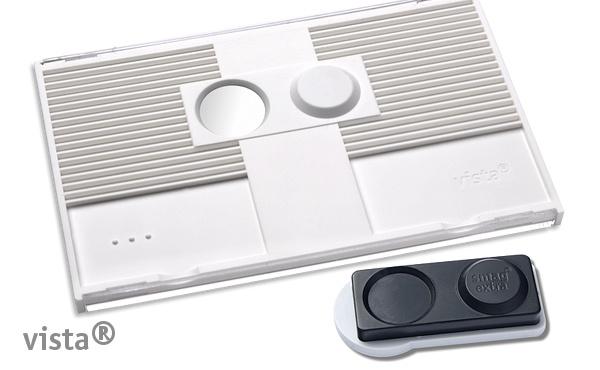 Namensschild vista® 60 "classic" reinweiß
